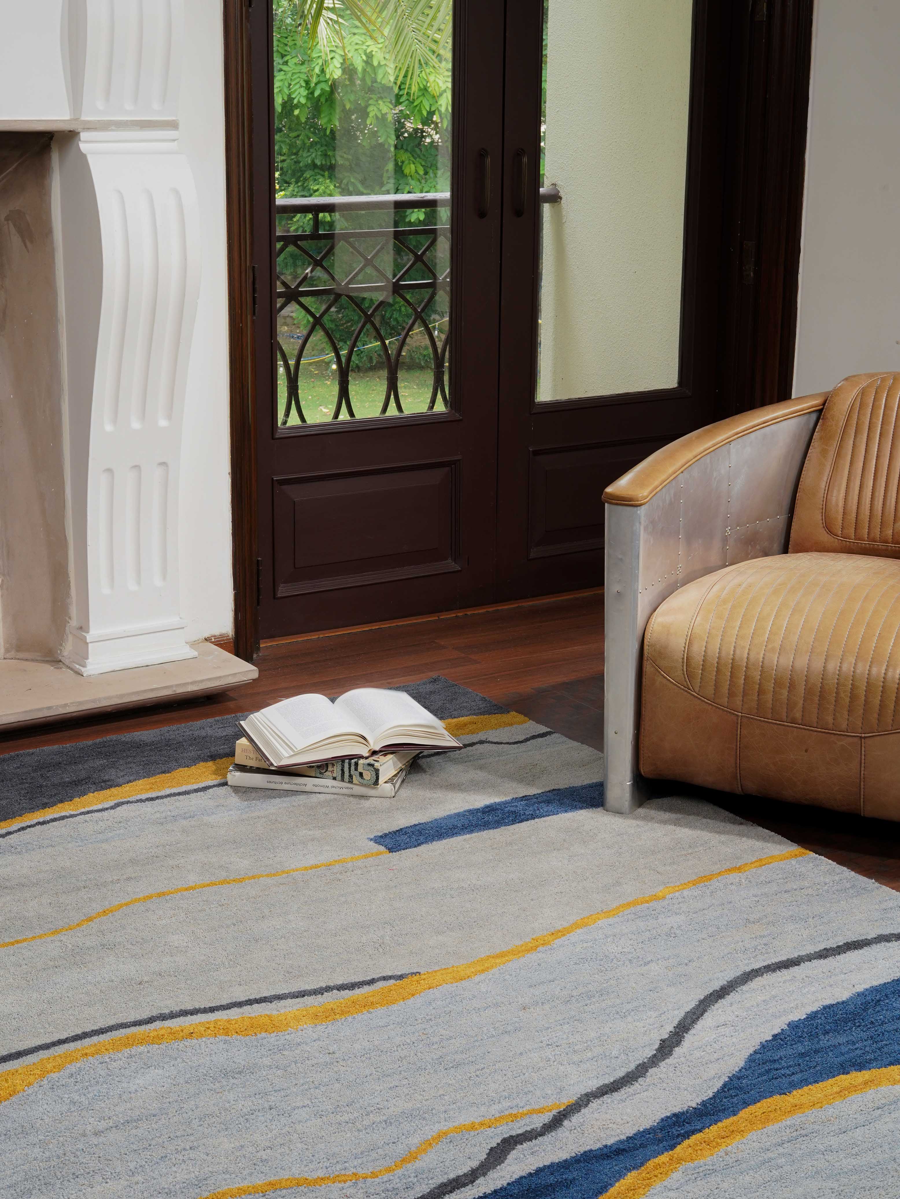 Fleur Hand Tufted Wool Area Rug