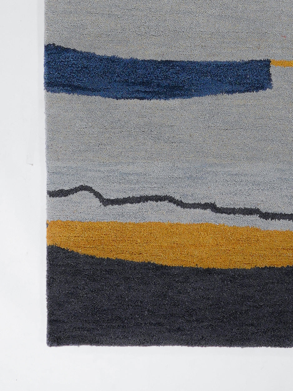 Fleur Hand Tufted Wool Area Rug