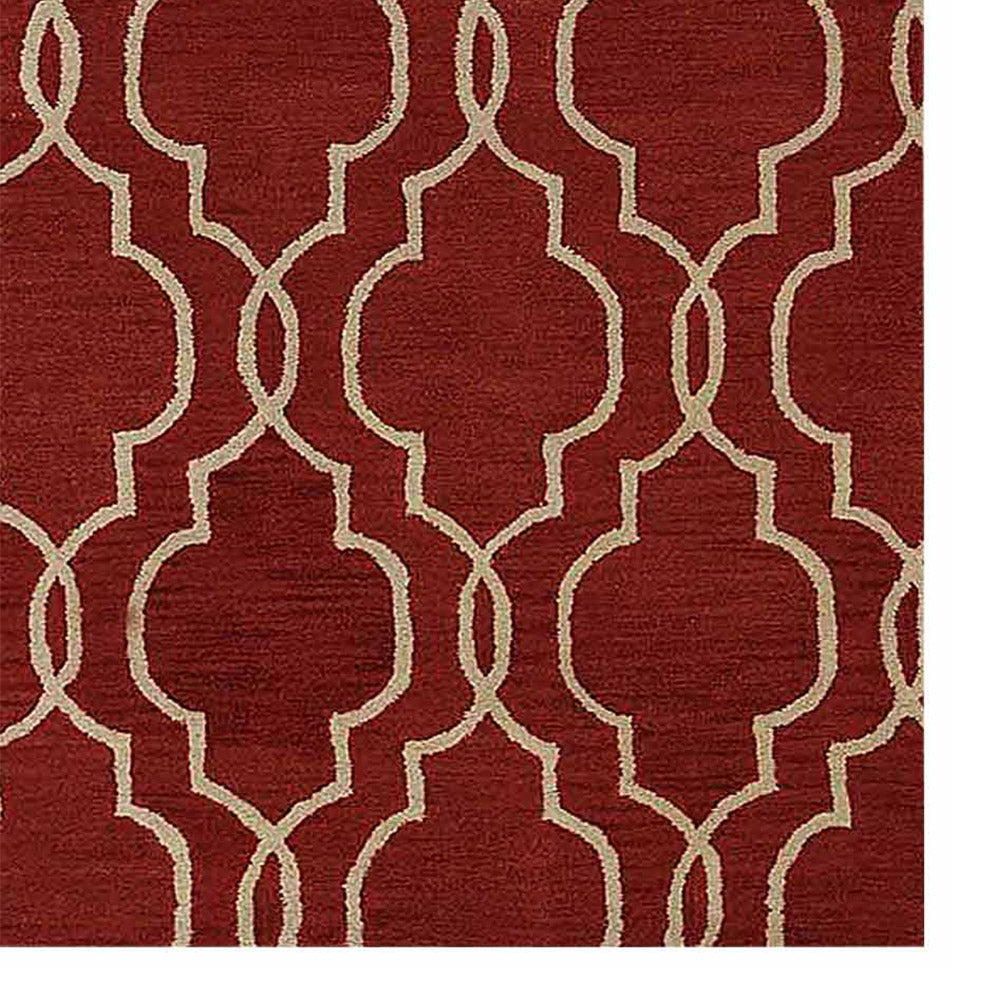 Patola Hand Tufted Wool Rug