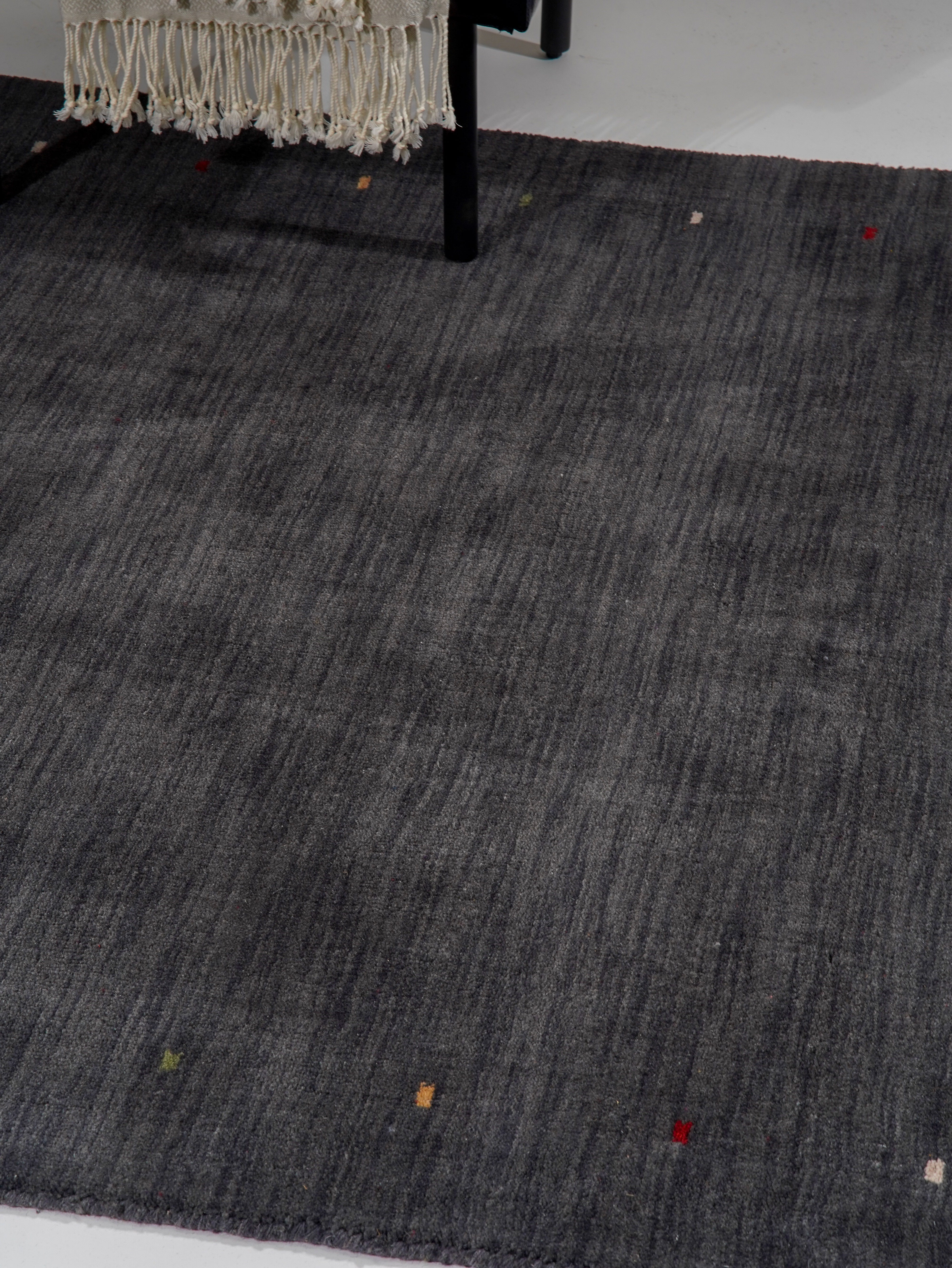 Dots Hand Knotted Wool Rug