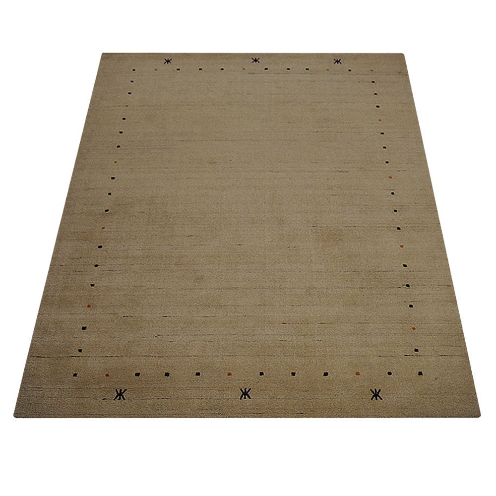 Amber Hand Knotted Wool Rug