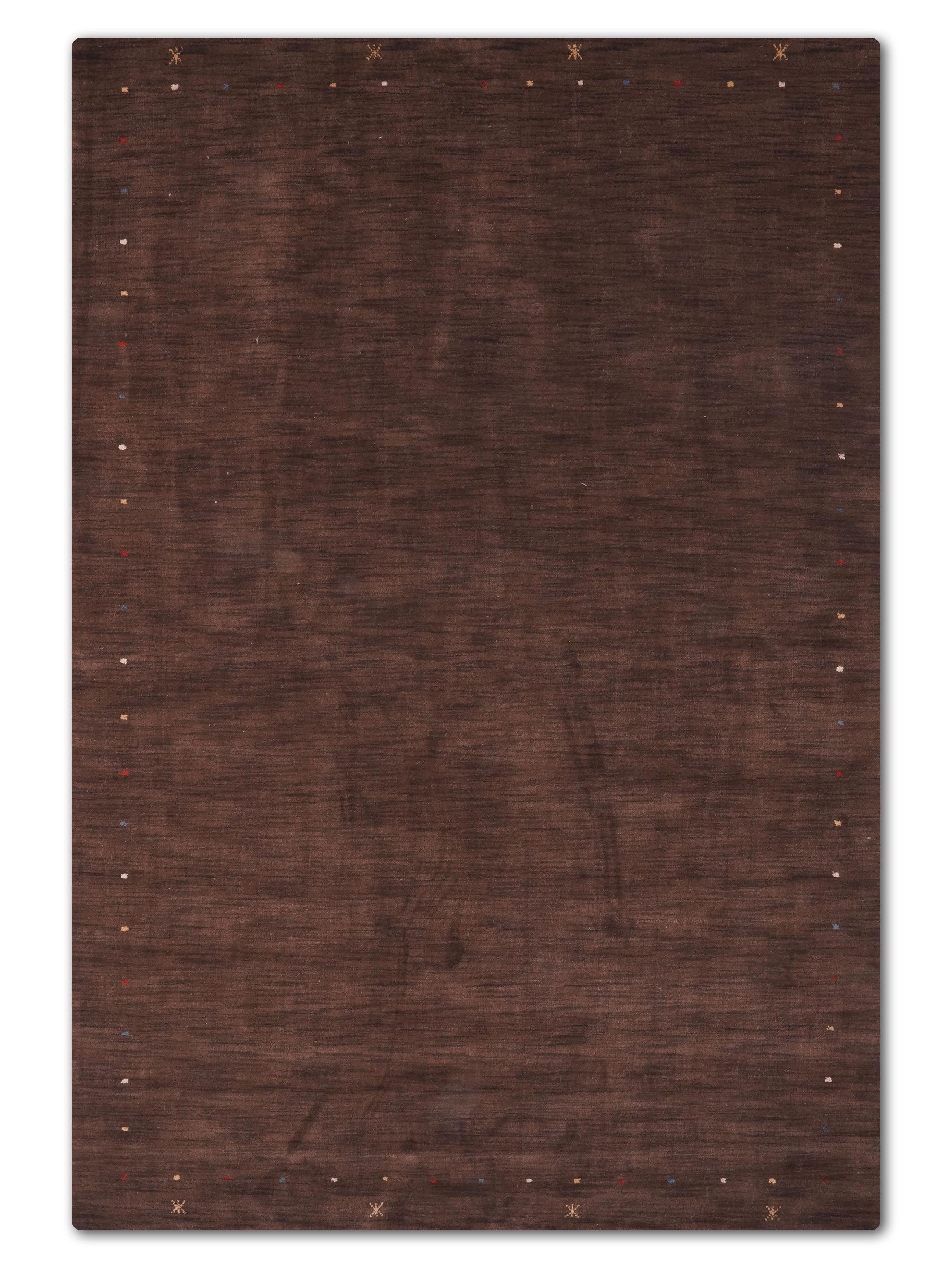 Amber Hand Knotted Wool Rug