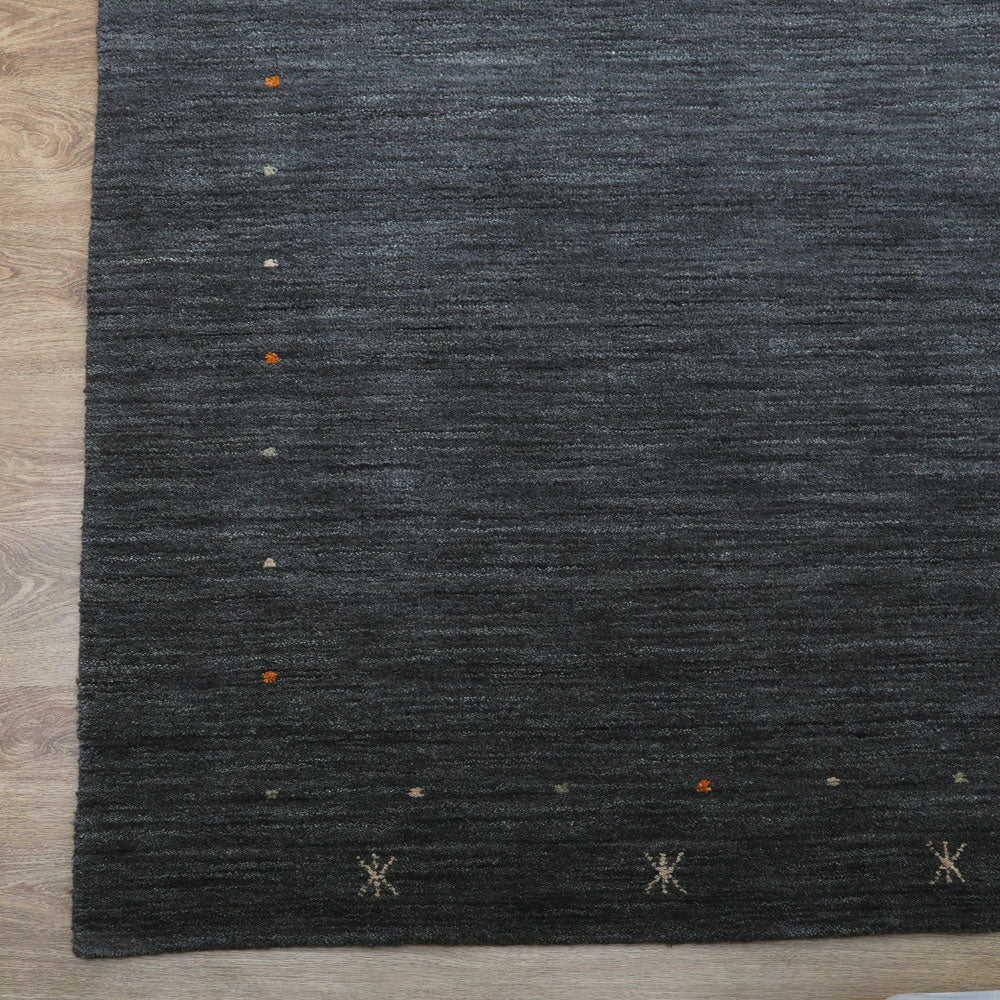 Amber Hand Knotted Wool Rug