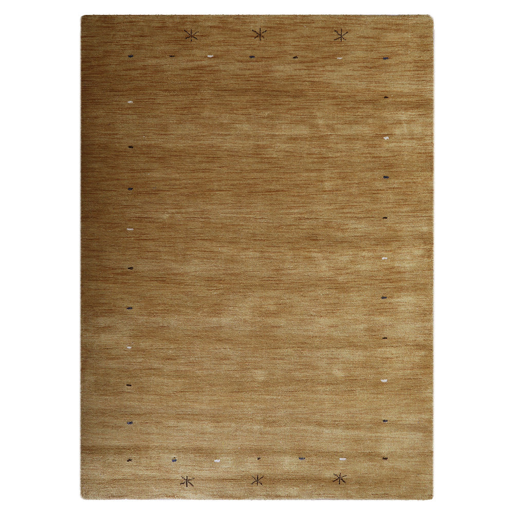 Amber Hand Knotted Wool Rug