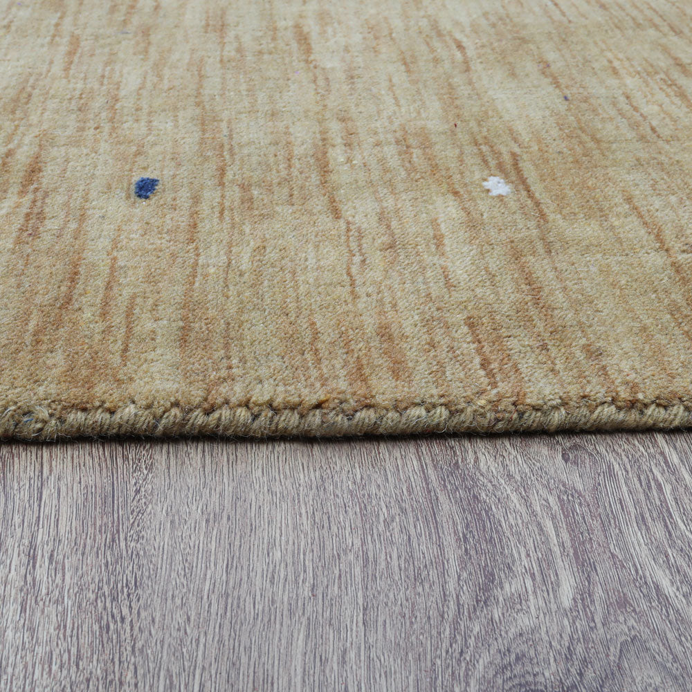 Amber Hand Knotted Wool Rug
