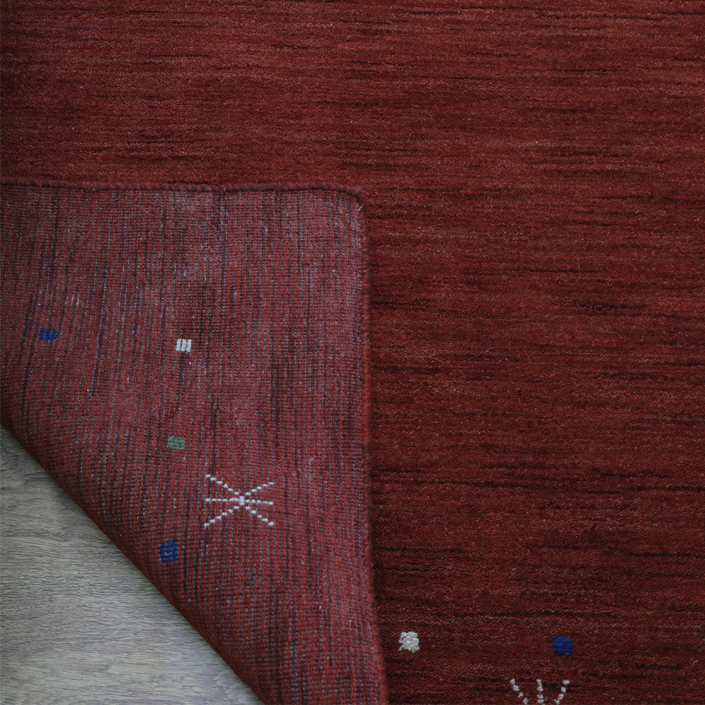 Amber Hand Knotted Wool Rug