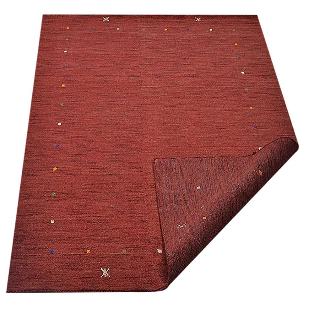 Amber Hand Knotted Wool Rug