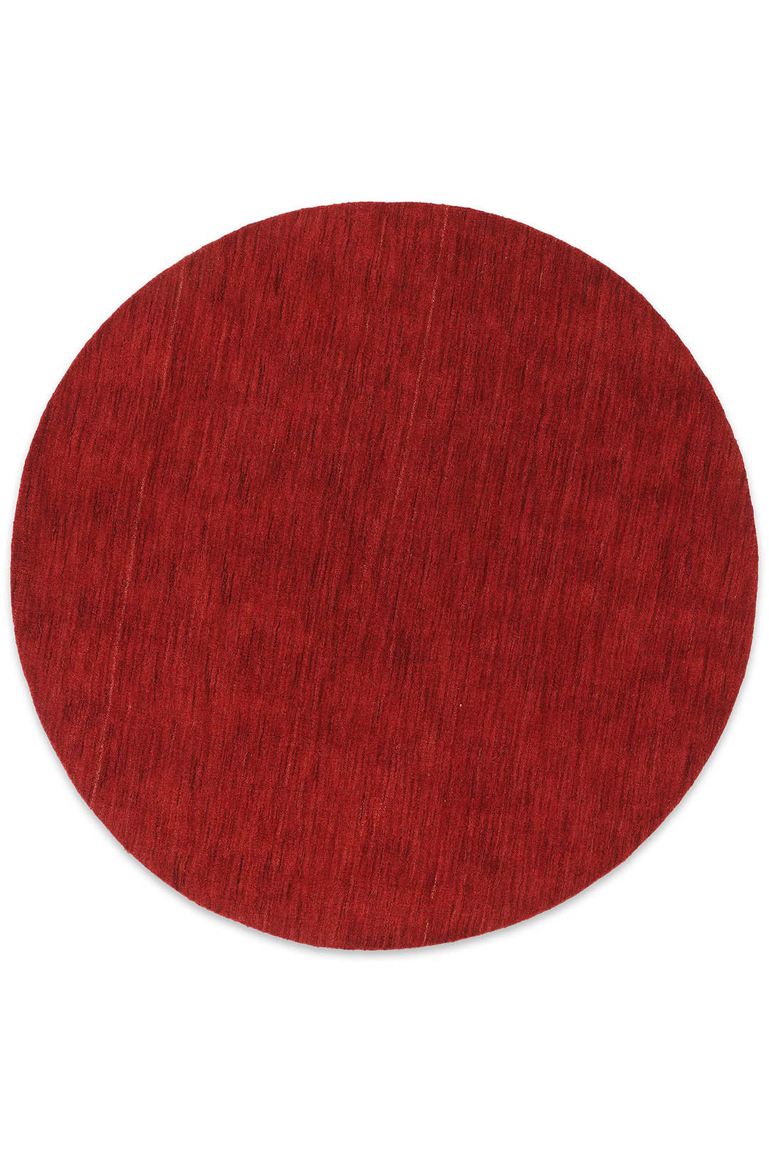 Solid Hand Knotted Wool Rug