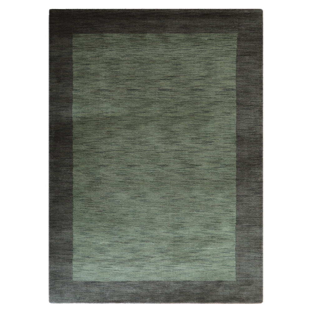 Frame Hand Knotted Wool Rug