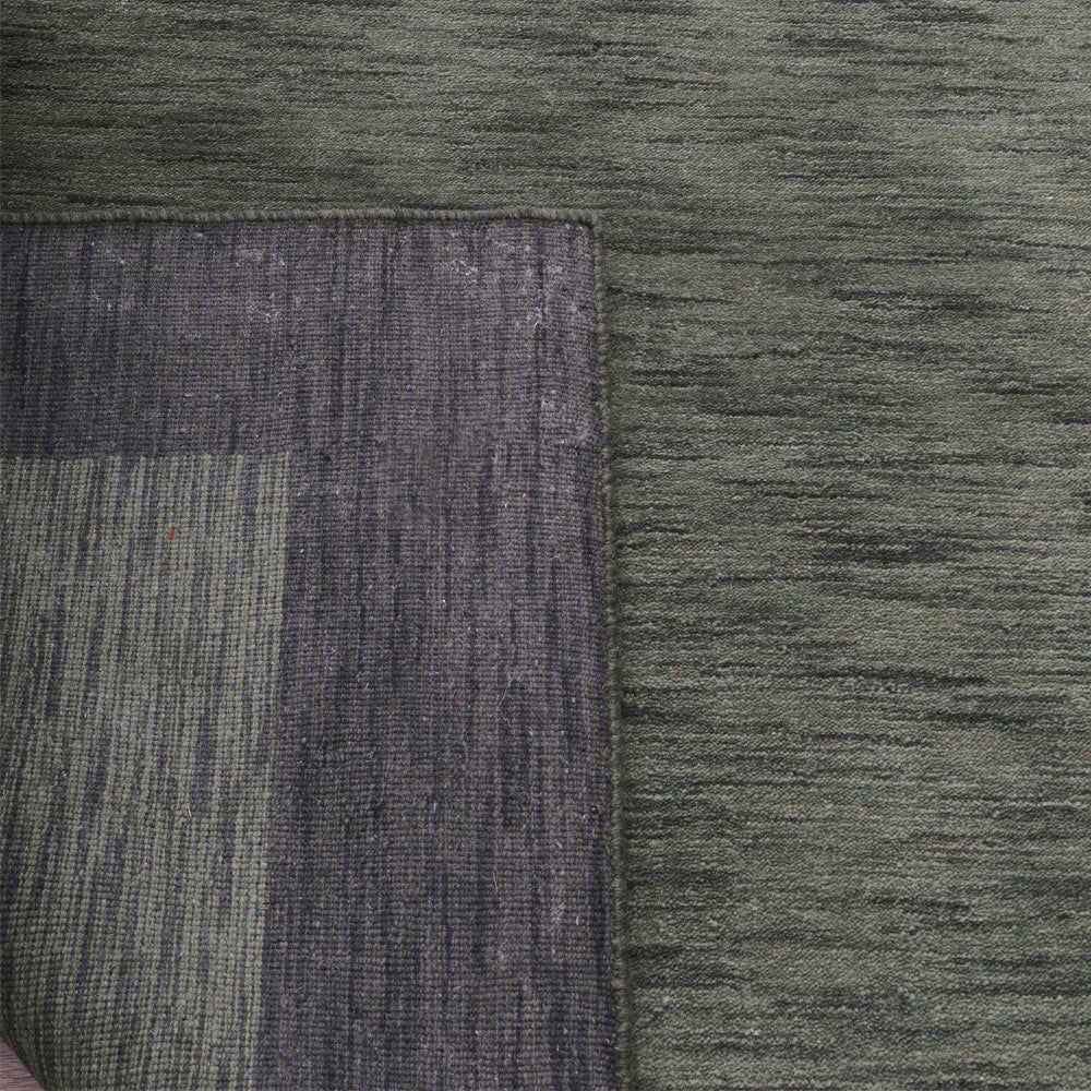 Frame Hand Knotted Wool Rug