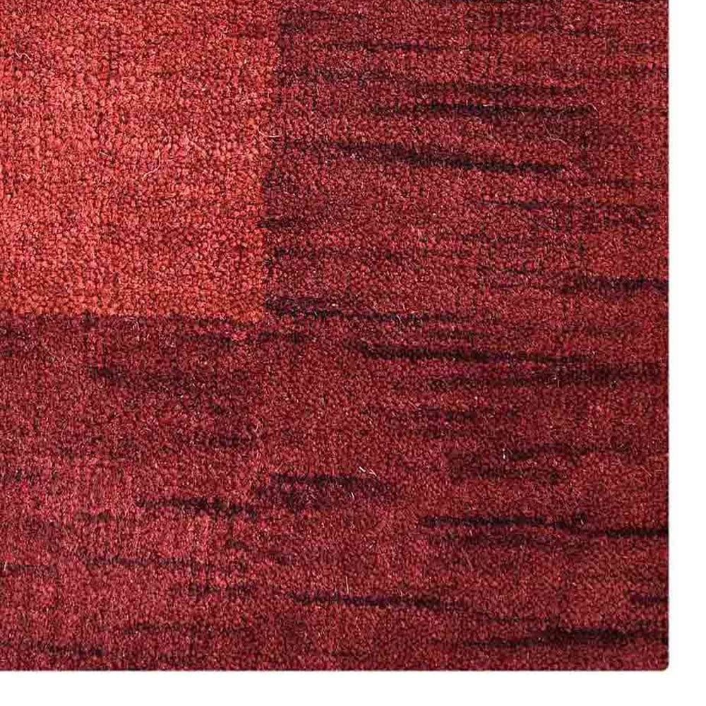 Frame Hand Knotted Wool Rug