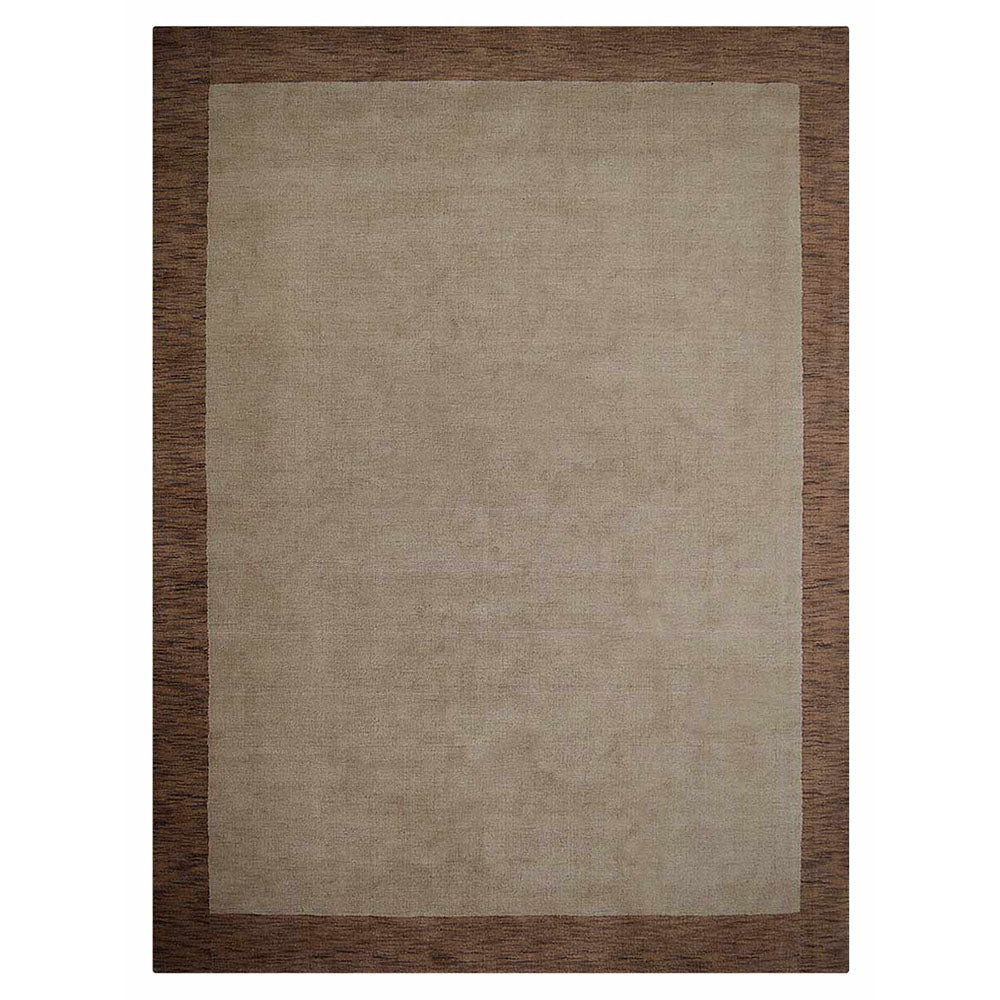 Frame Hand Knotted Wool Rug
