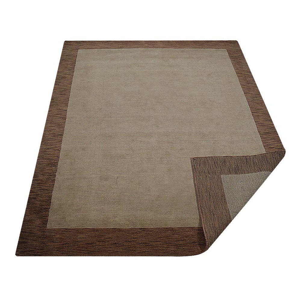 Frame Hand Knotted Wool Rug