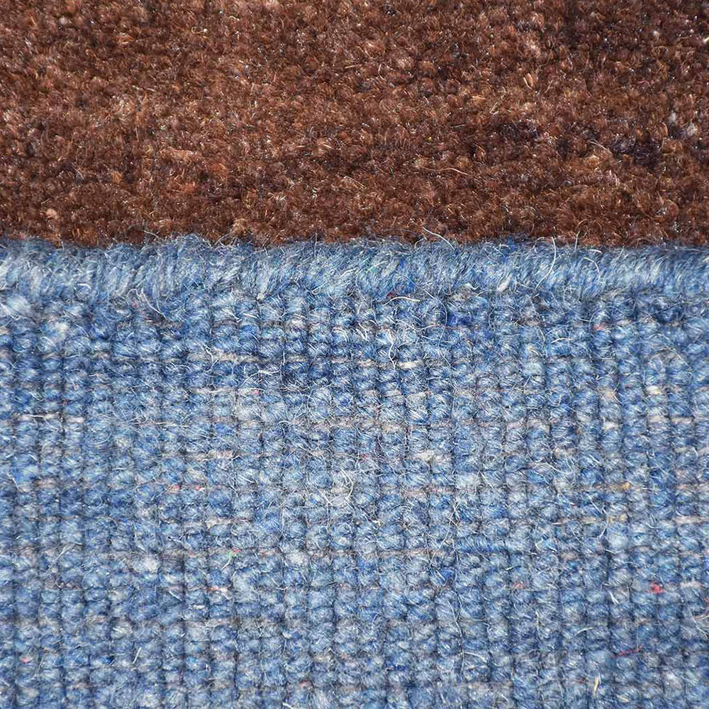 Frame Hand Knotted Wool Rug