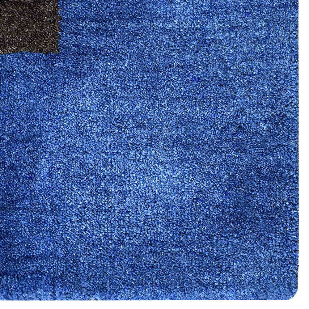 Frame Hand Knotted Wool Rug