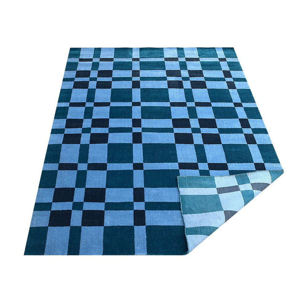 Gridstone Hand Knotted Wool Rug