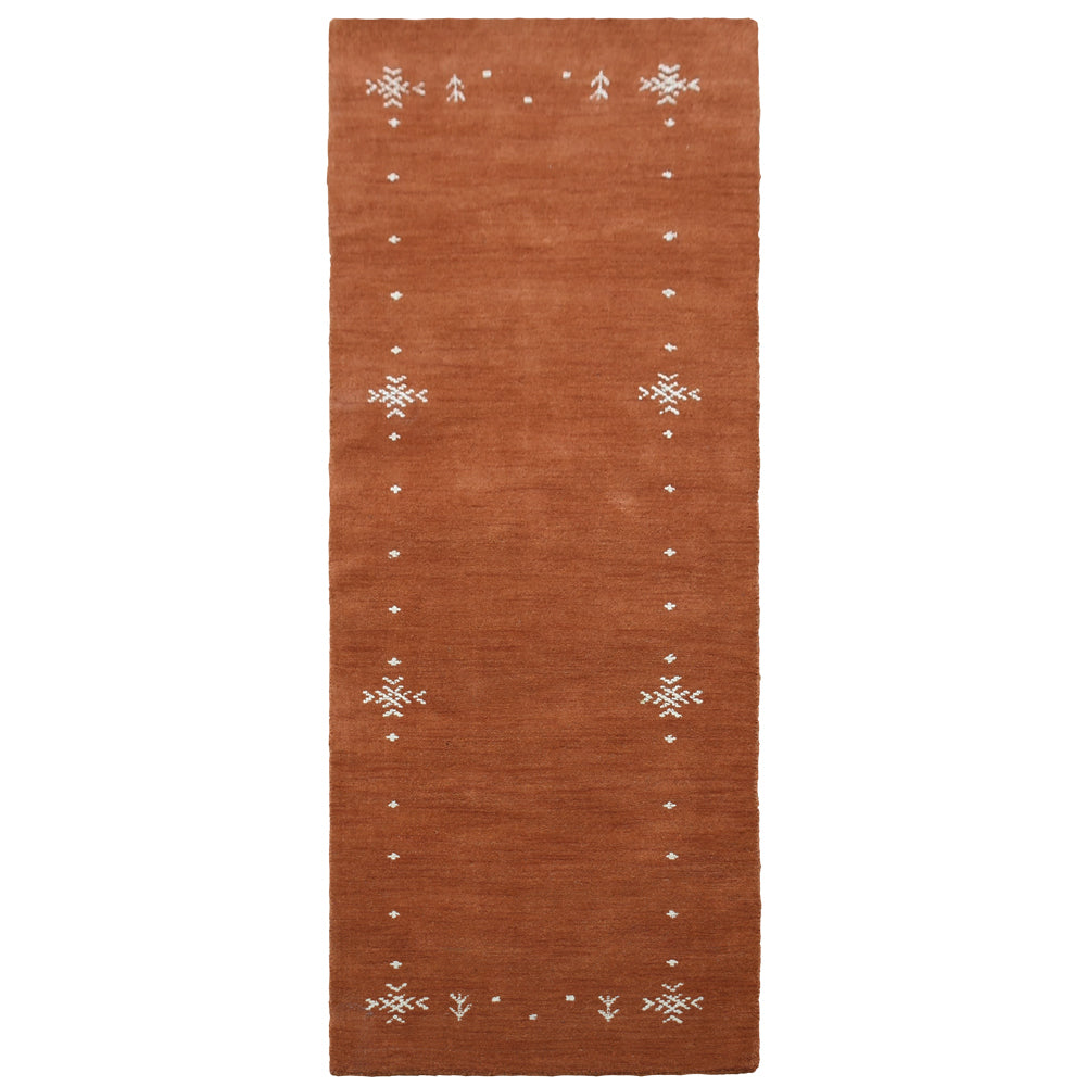 Eila Hand Knotted Wool Area Rug