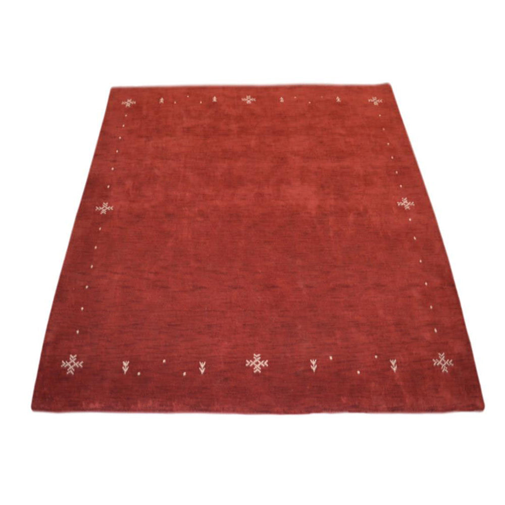 Eila Hand Knotted Wool Area Rug