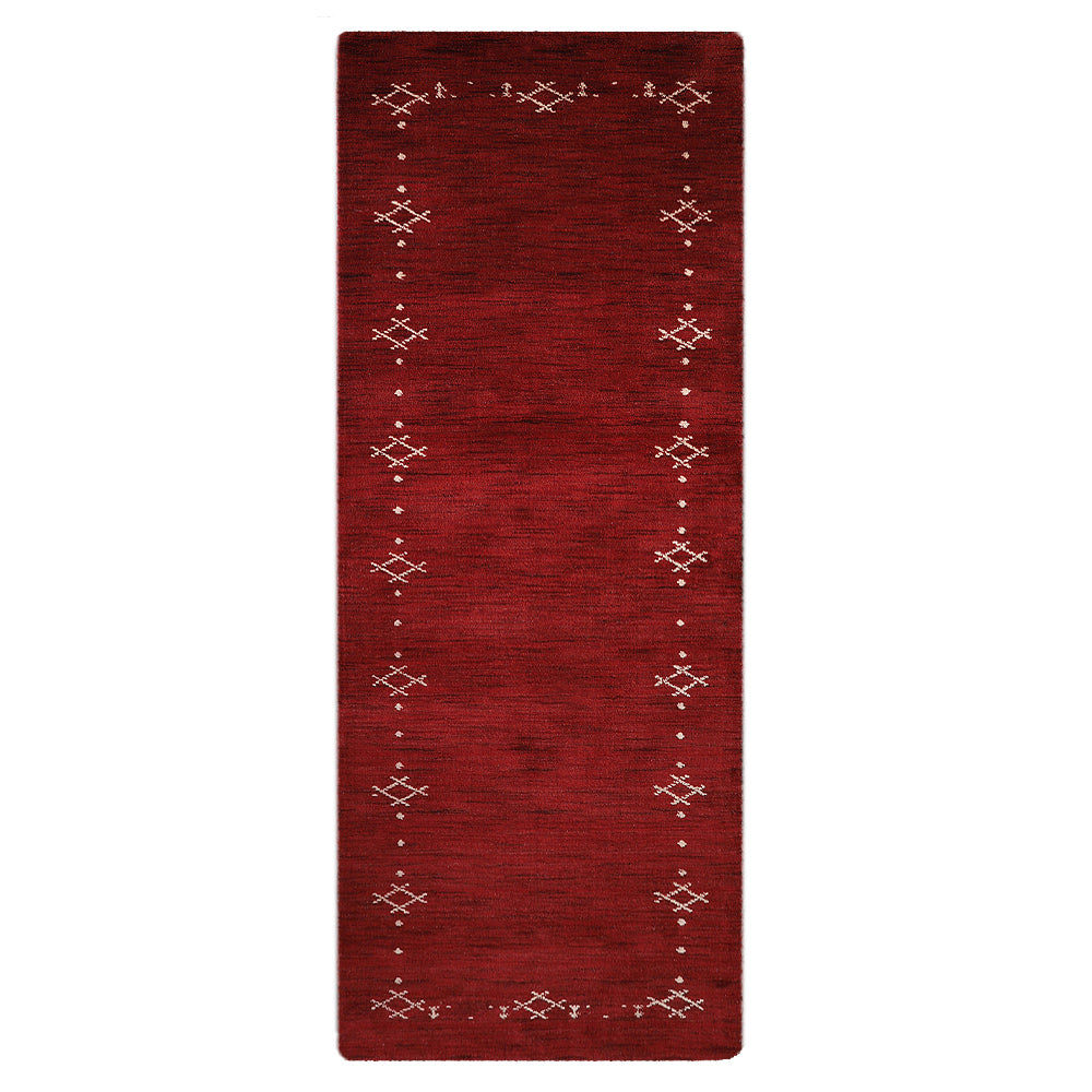 Eila Hand Knotted Wool Area Rug