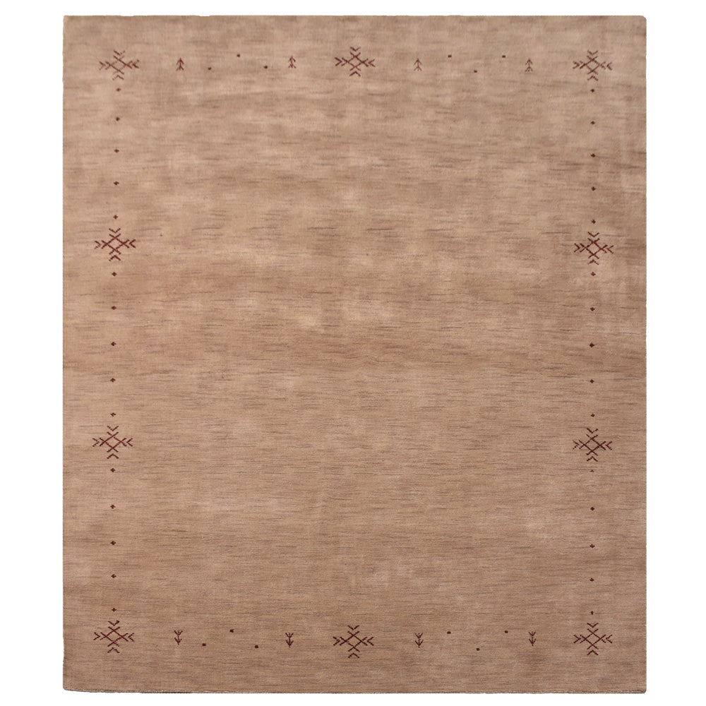 Eila Hand Knotted Wool Area Rug