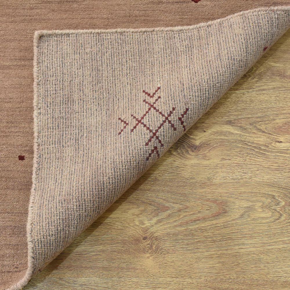 Eila Hand Knotted Wool Area Rug