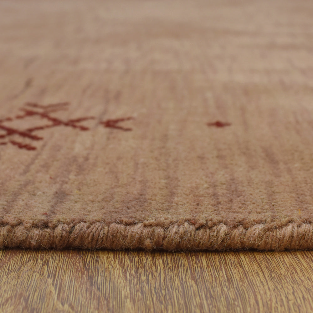 Eila Hand Knotted Wool Area Rug