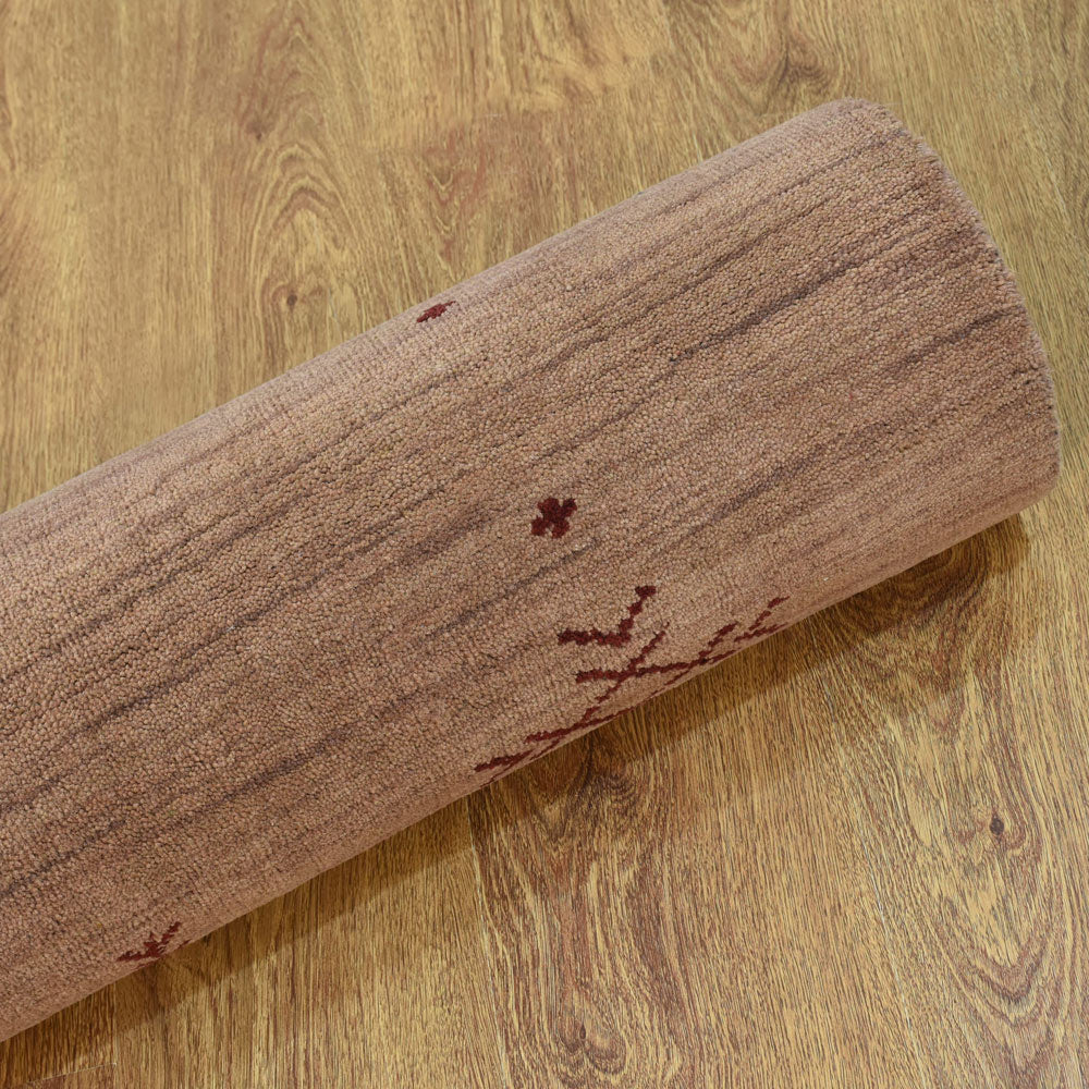 Eila Hand Knotted Wool Area Rug