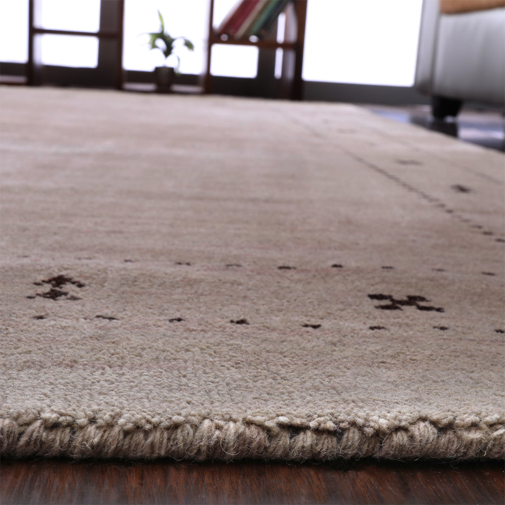 Ollie Hand Knotted Wool Rug