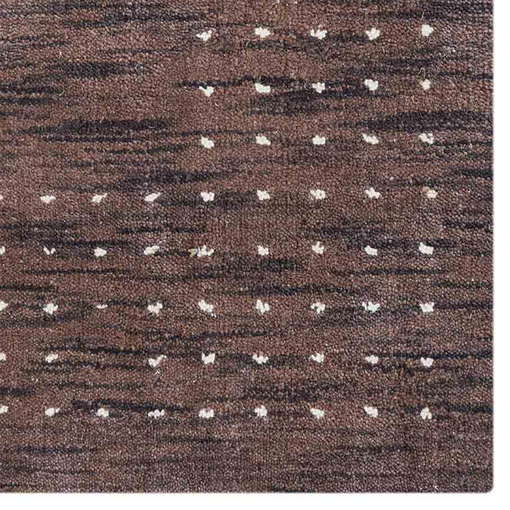 Teal Hand Knotted Wool Rug