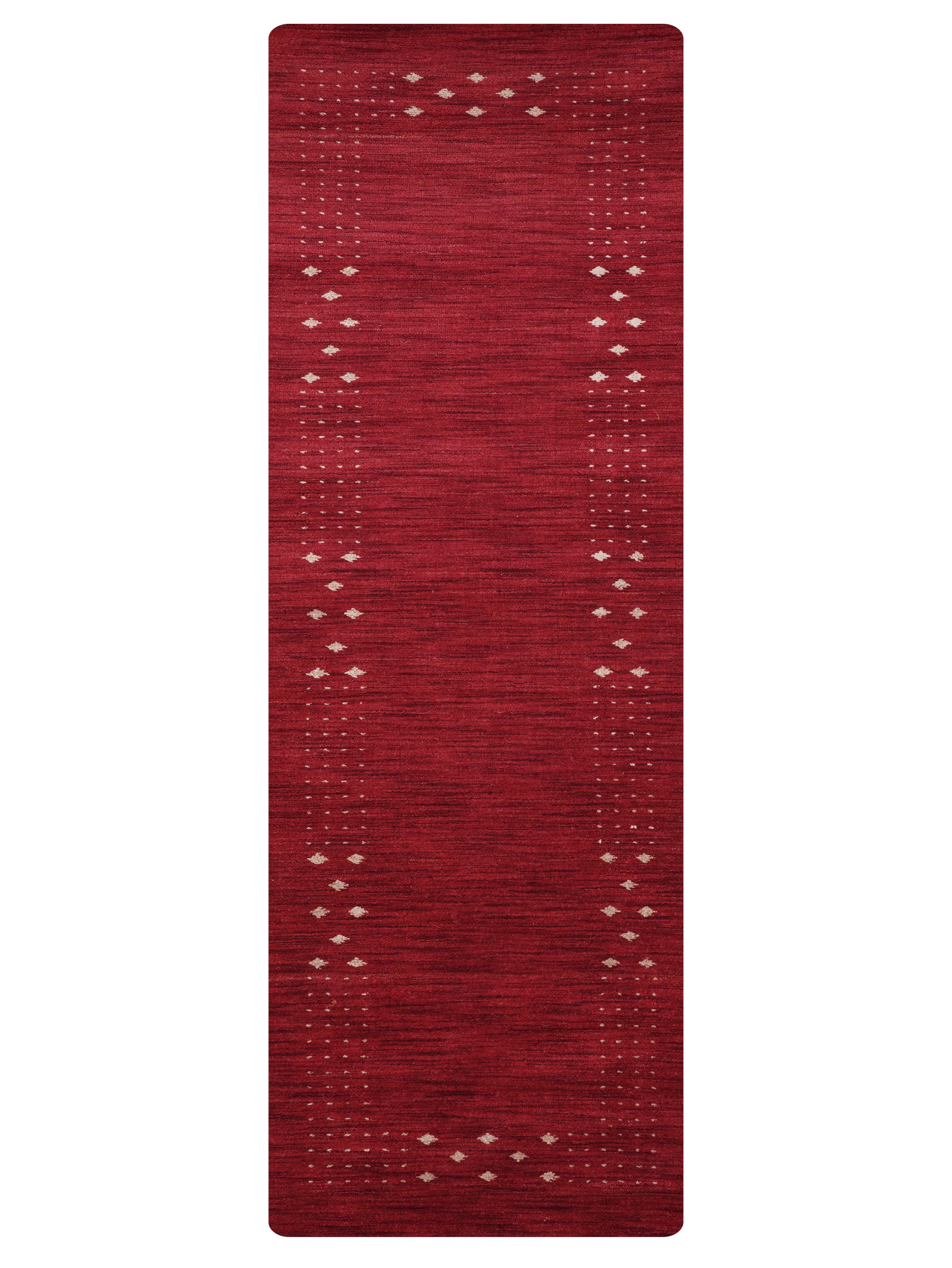 Teal Hand Knotted Wool Rug
