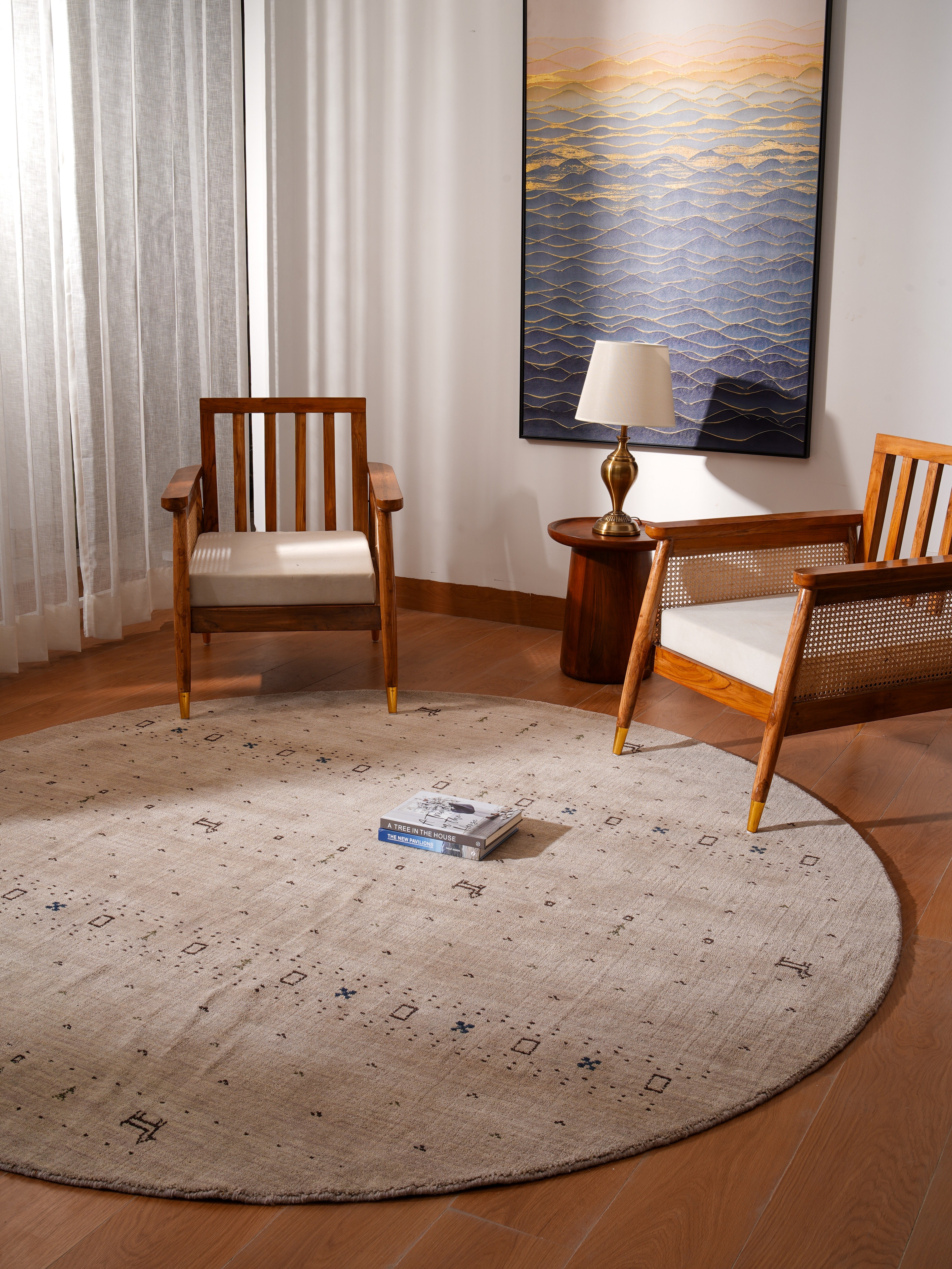 Kian Hand Knotted Wool Area Rug
