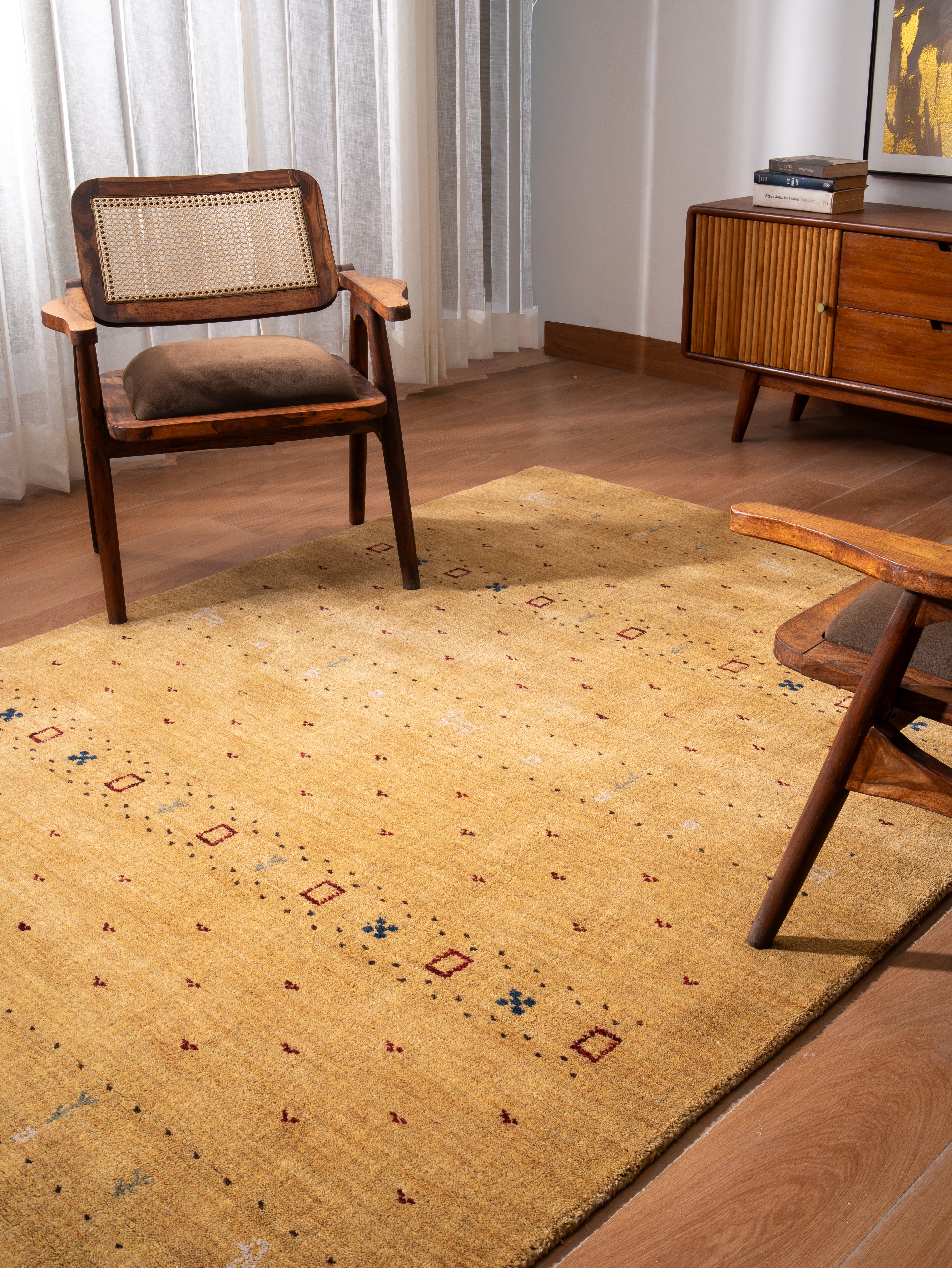 Kian Hand Knotted Wool Area Rug