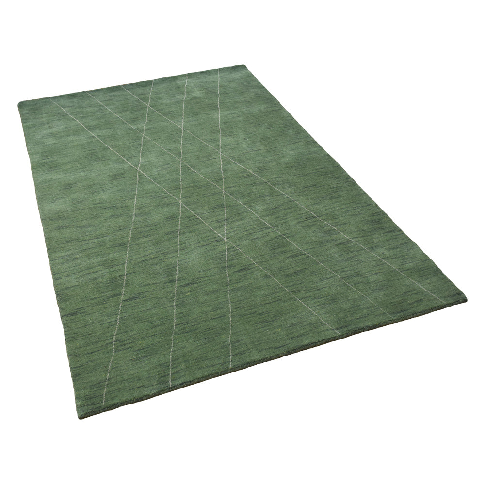 X Hand Knotted Wool Rug