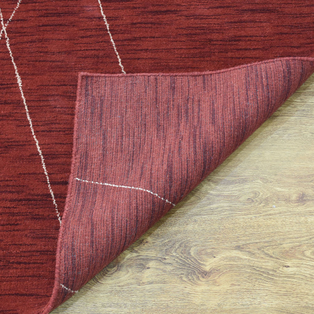 X Hand Knotted Wool Rug