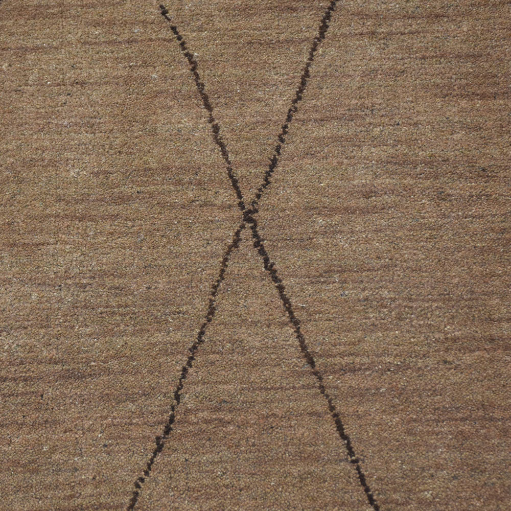 X Hand Knotted Wool Rug