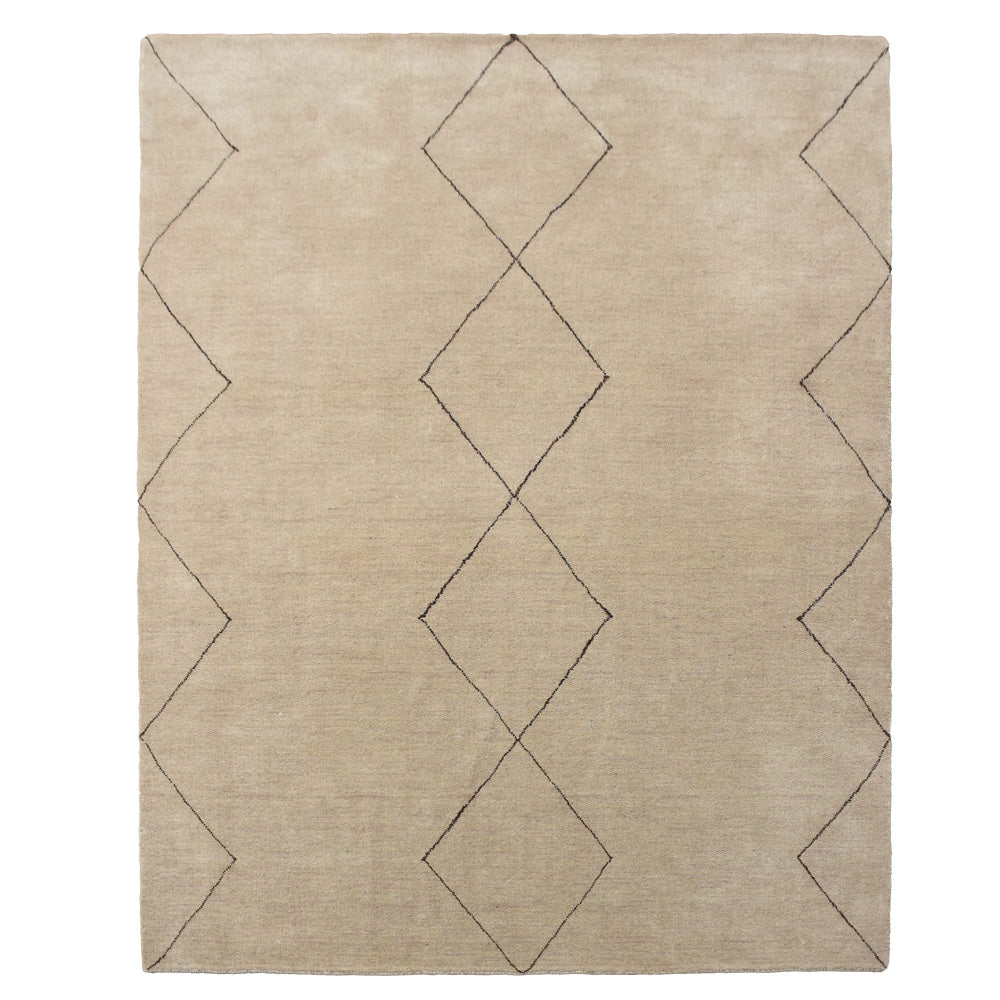 Dakshin Hand Knotted Wool Rug