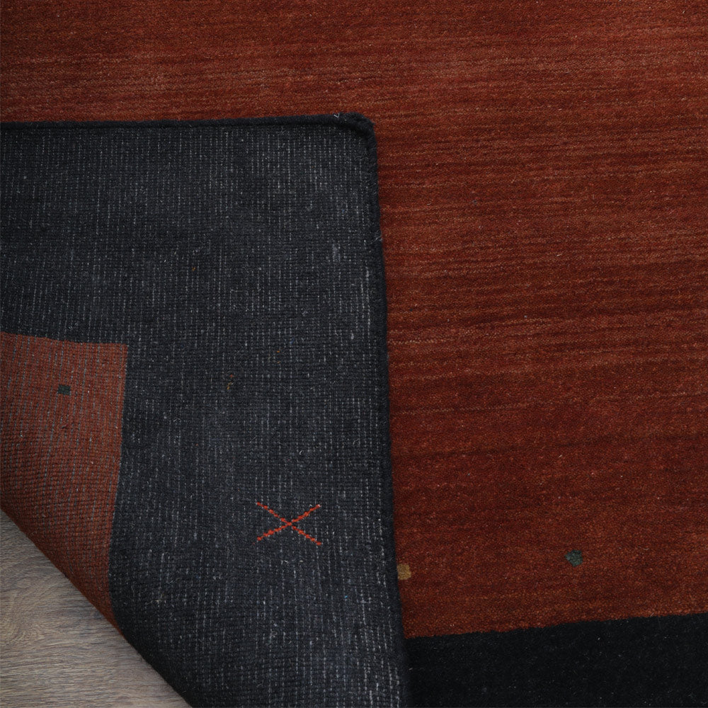 Bodrum Hand Knotted Loom Wool Area Rug