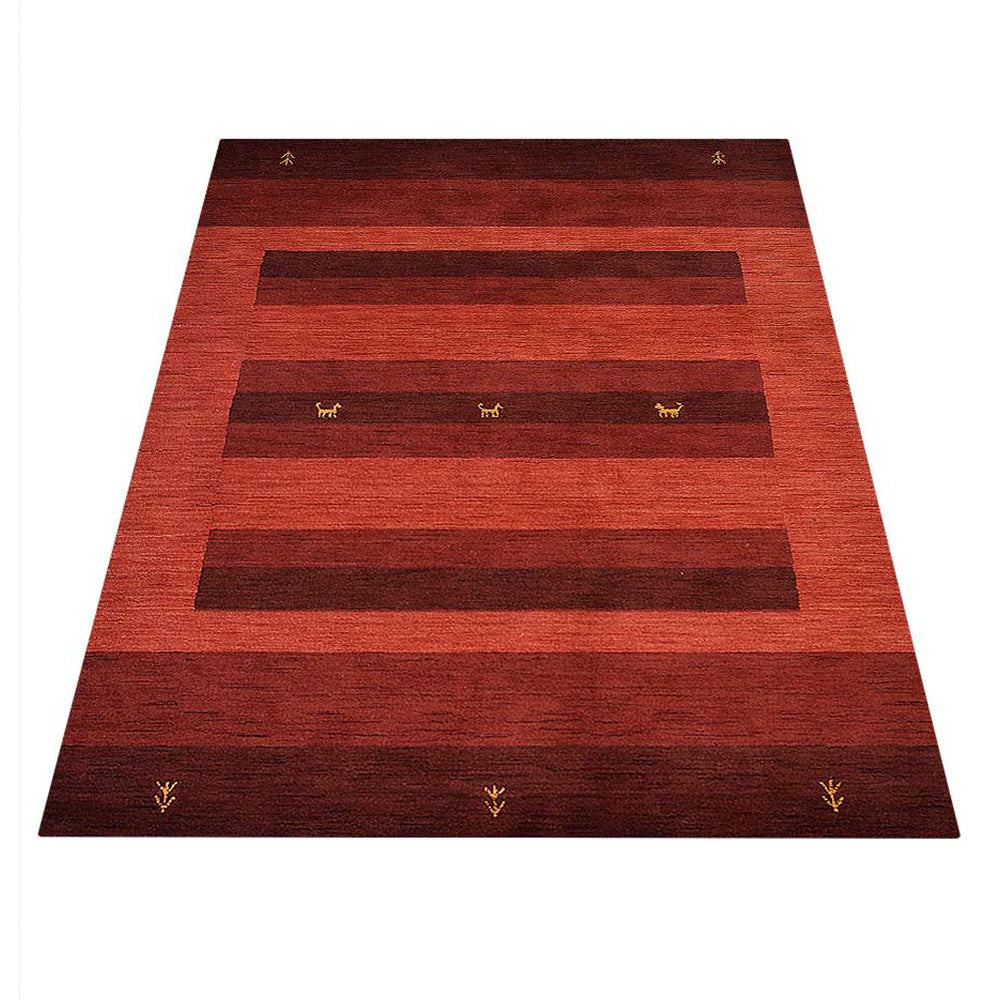 Safari Hand Knotted Wool Rug