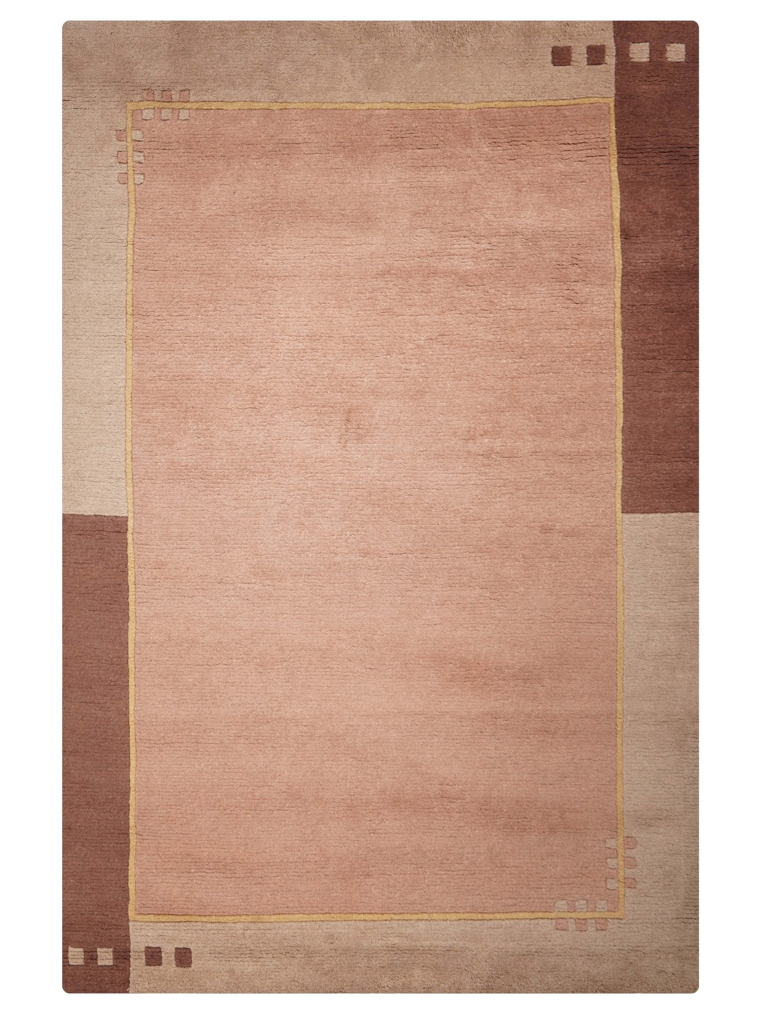 Leon Hand Knotted Tibbati Wool Area Rug - BBH HOMES LLC