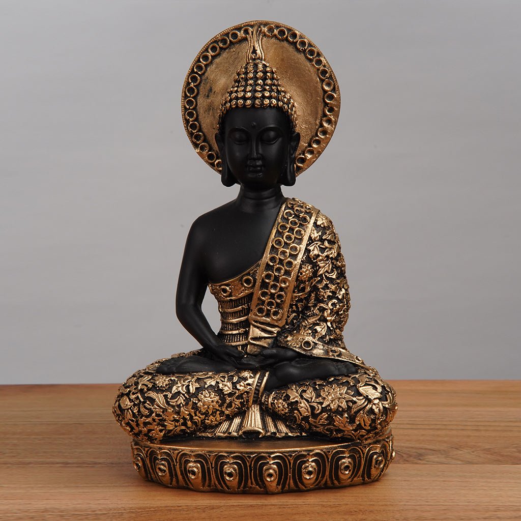 Lord Buddha Resin Figurine - BBH HOMES LLC