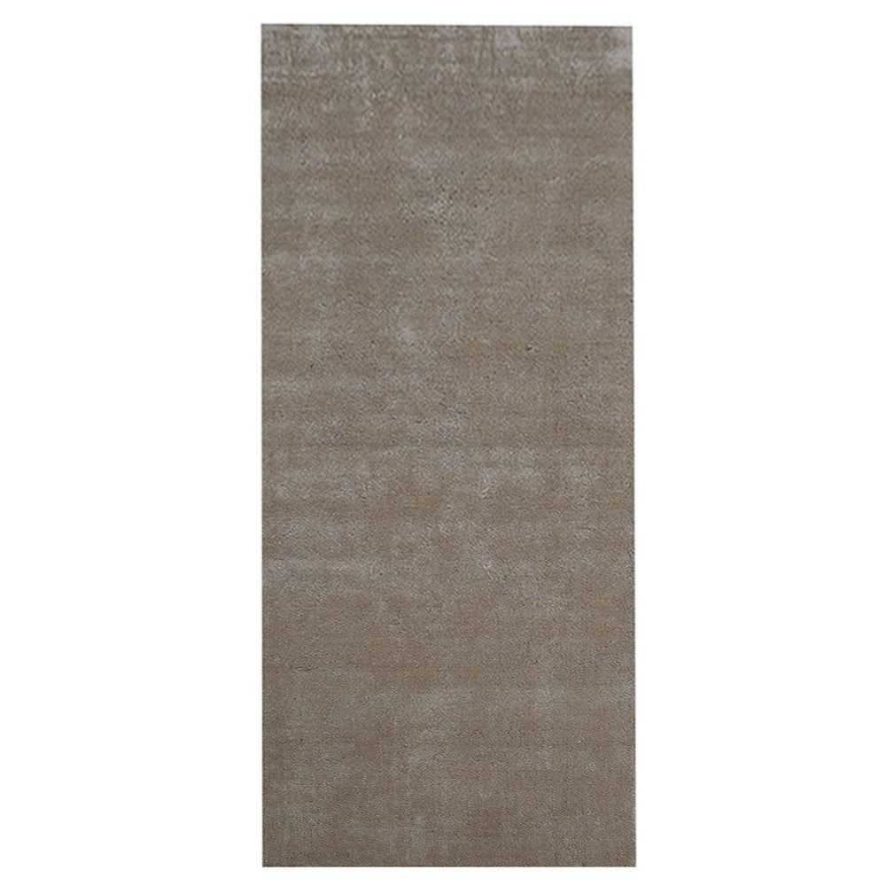 Solid Hand Knotted Silk Rug