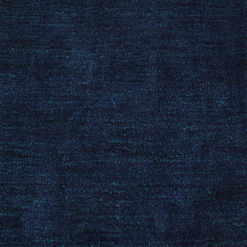Solid Hand Knotted Silk Rug