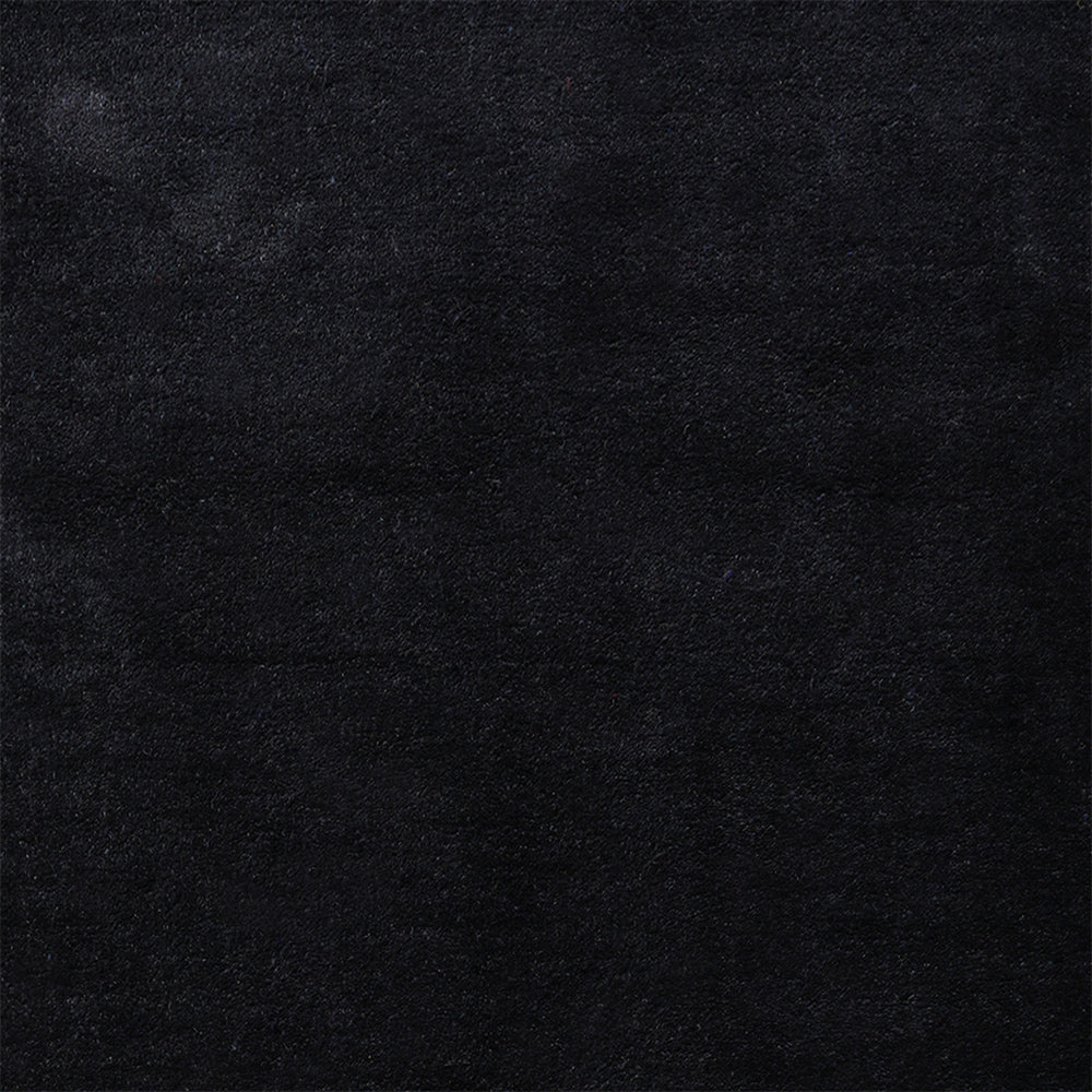 Solid Hand Knotted Silk Rug