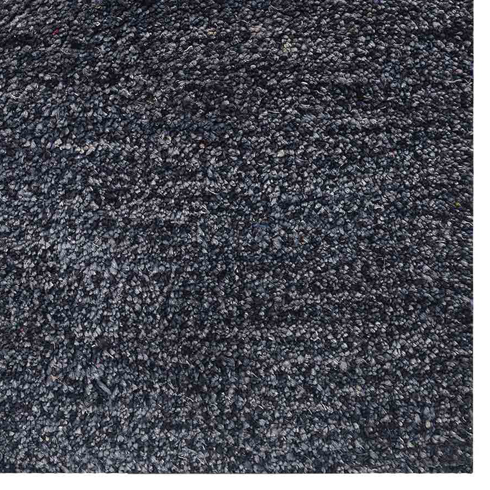 Solid Hand Knotted Silk Rug