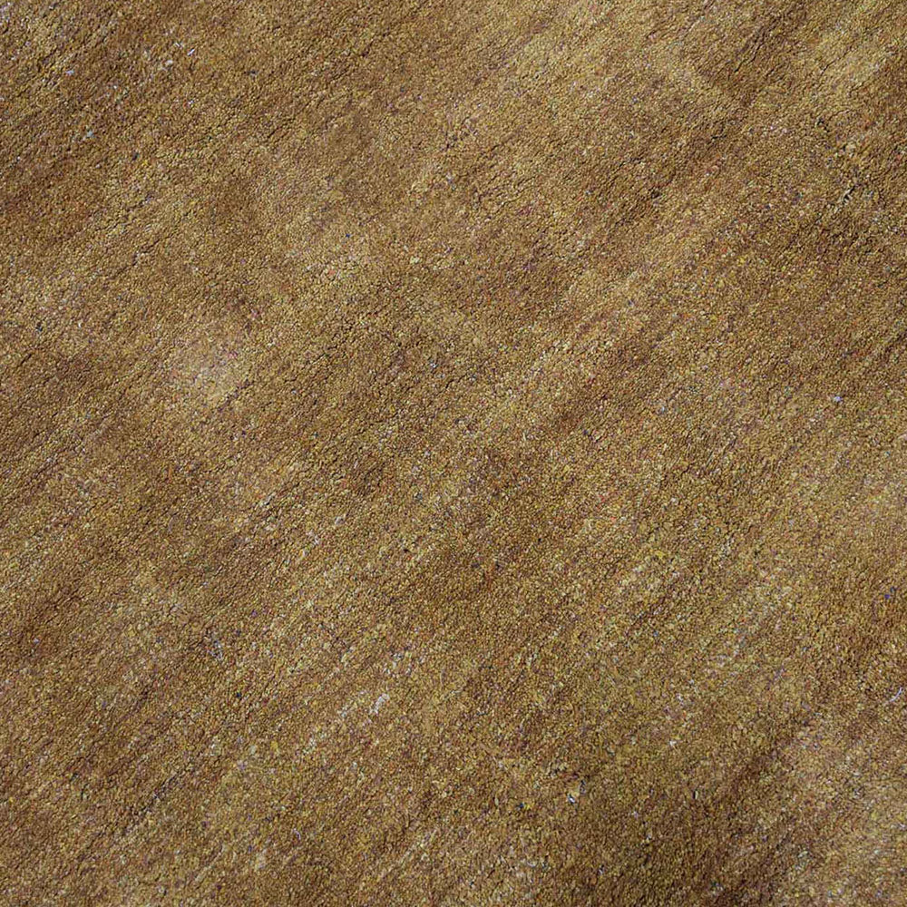 Solid Hand Knotted Silk Rug