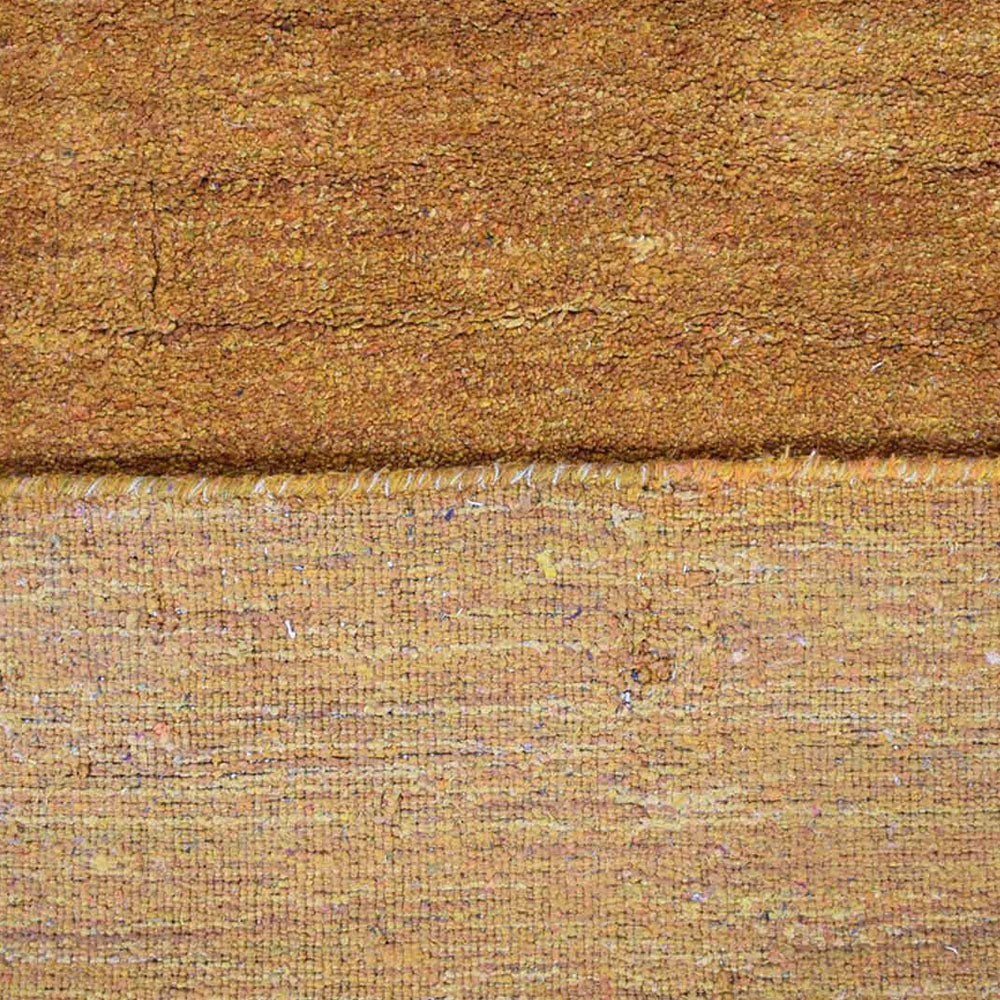 Solid Hand Knotted Silk Rug