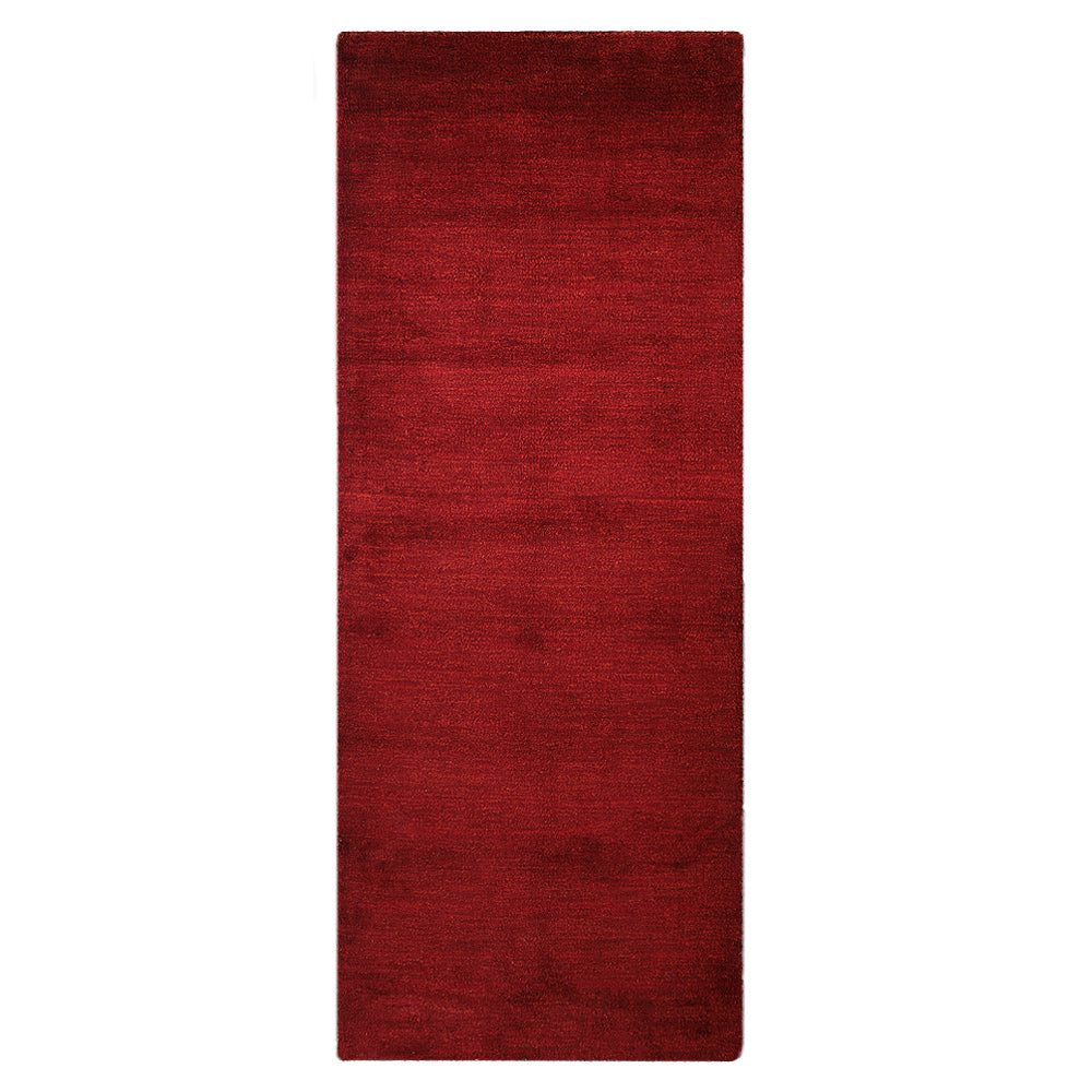 Solid Hand Knotted Silk Rug