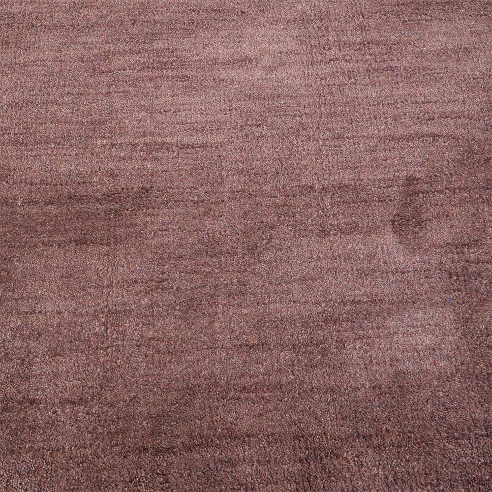 Solid Hand Knotted Silk Rug