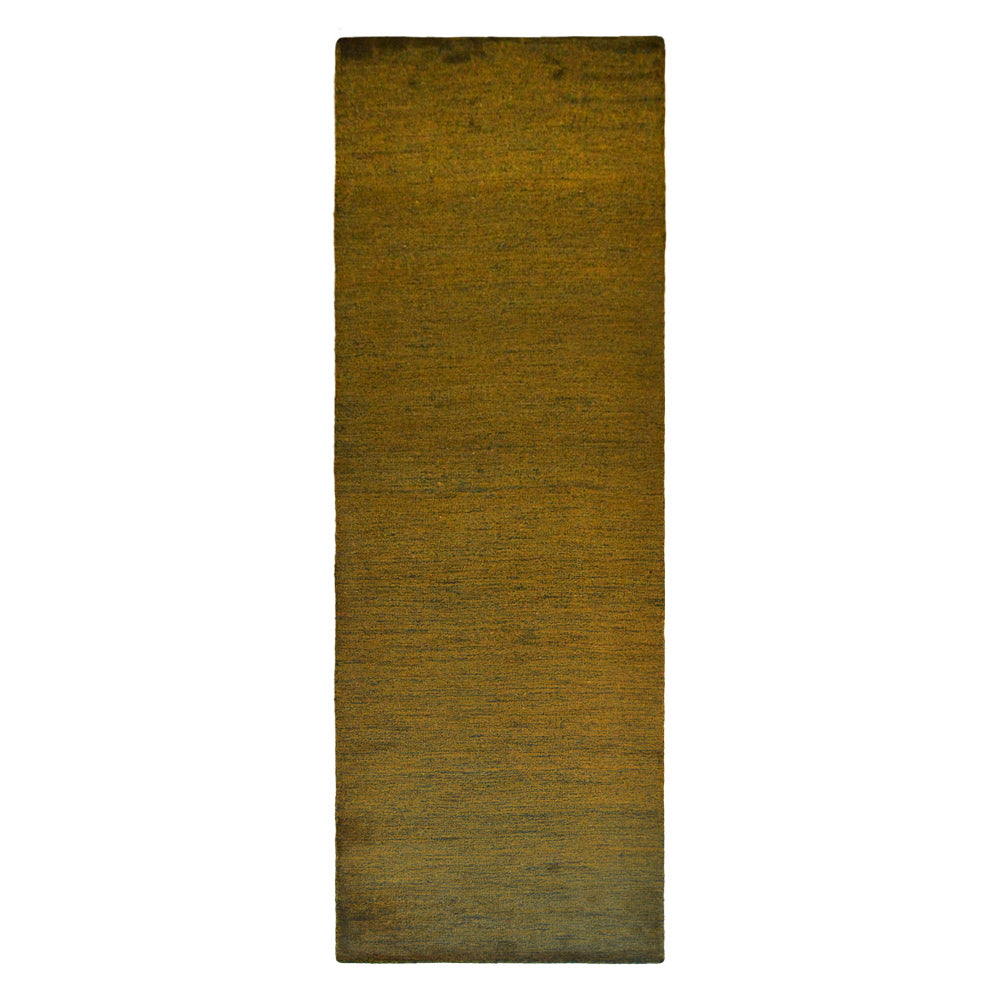 Solid Hand Knotted Silk Rug
