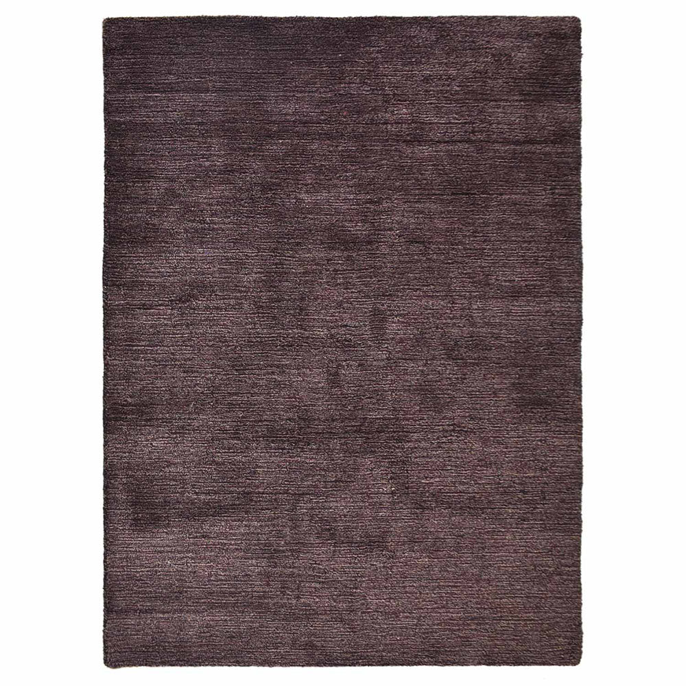 Dual tone Hand Knotted Silk & Wool Rug